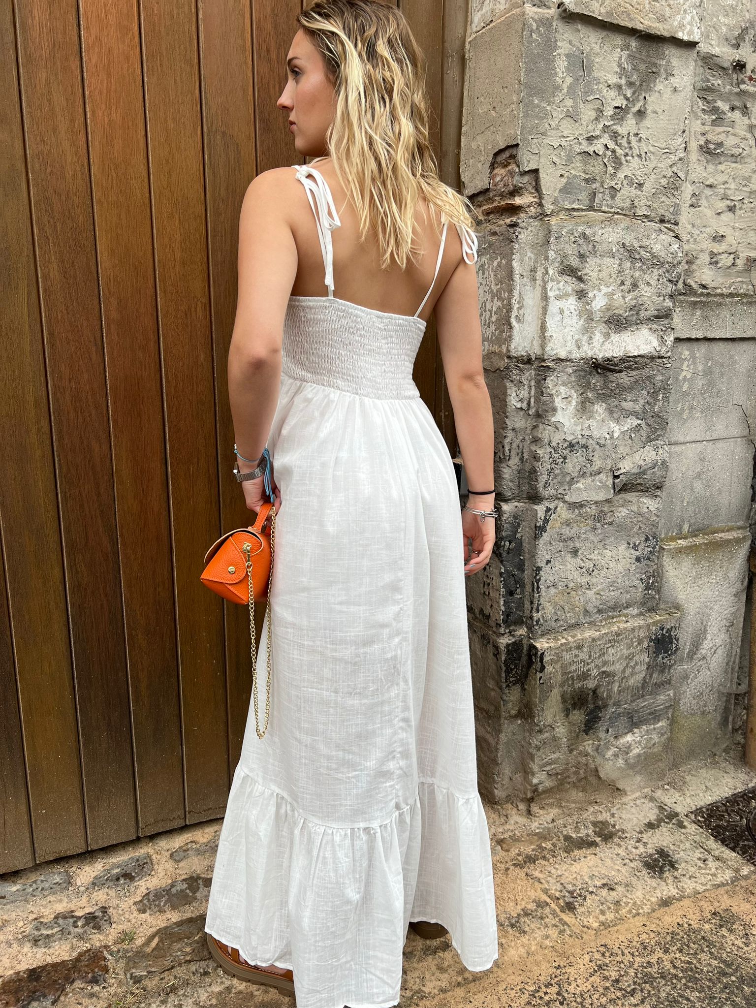 Robe OLIMPE 🌞 blanche