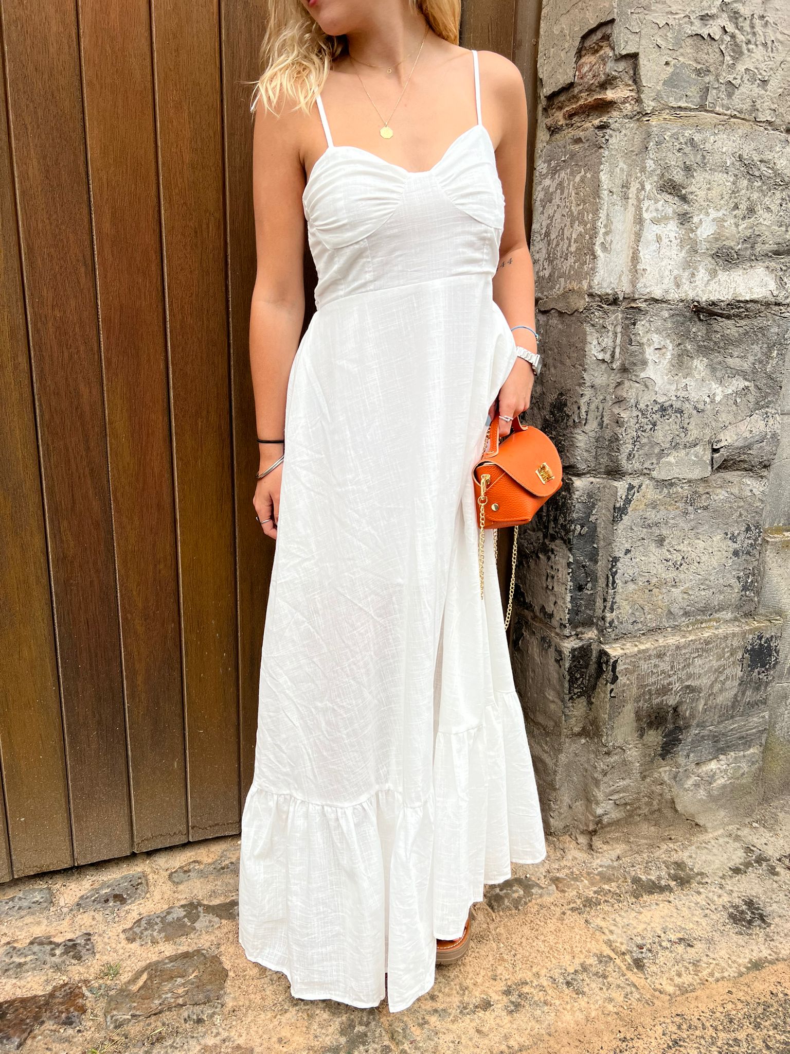 Robe OLIMPE 🌞 blanche