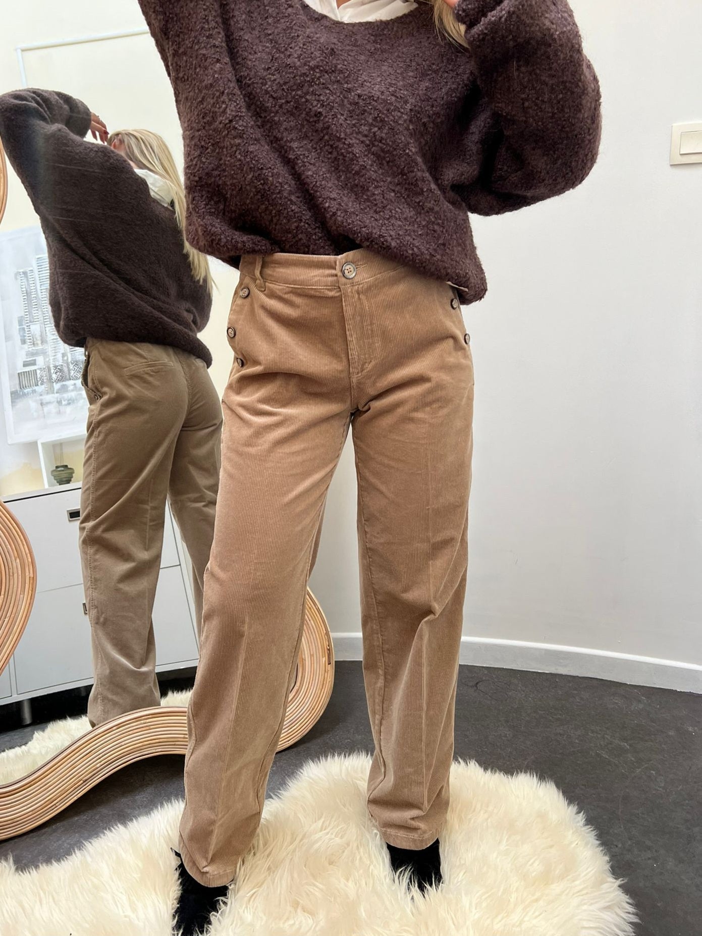 Pantalon KENZO Moka