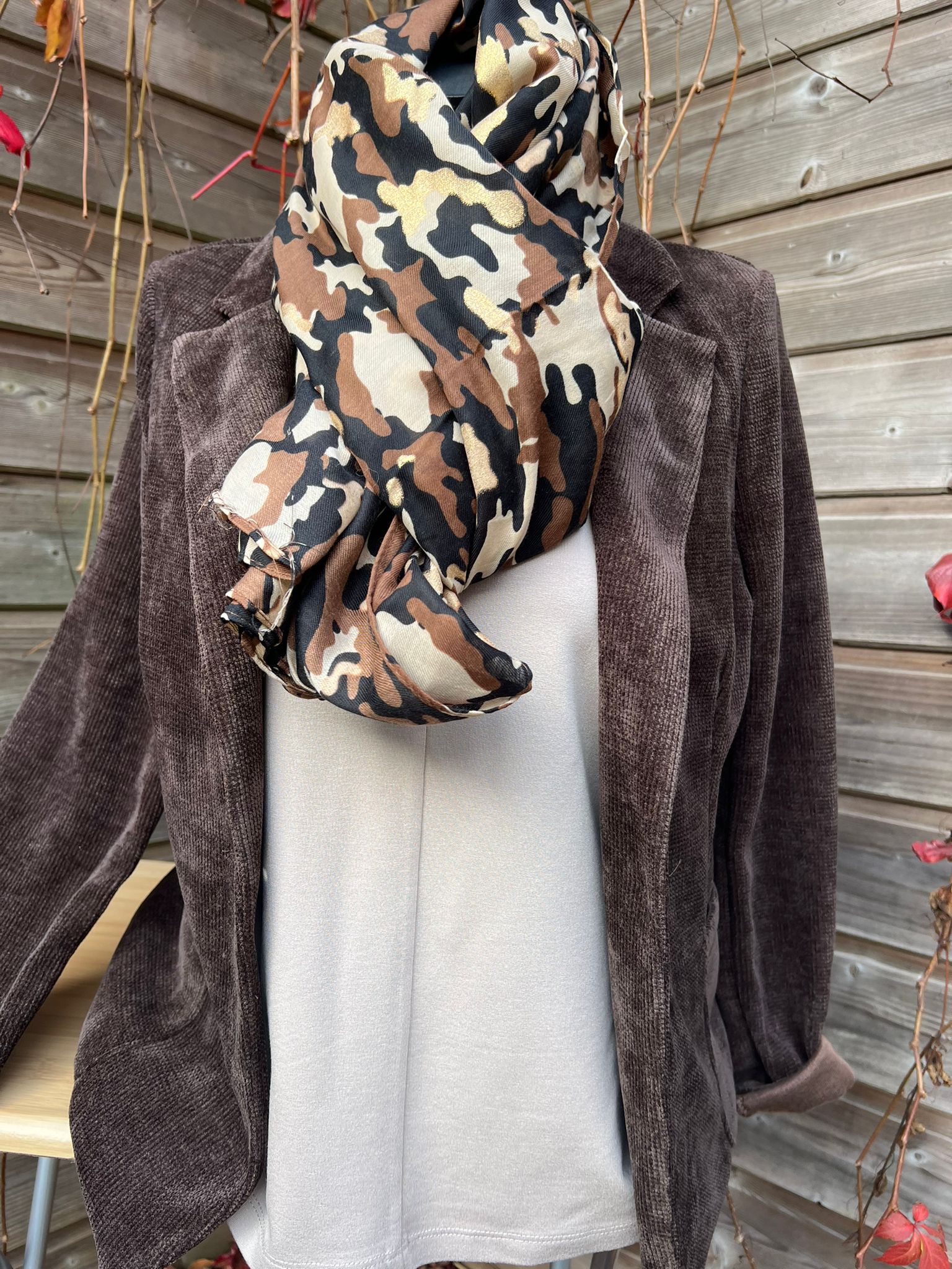 Veste velours CHOCOLAT  🍫