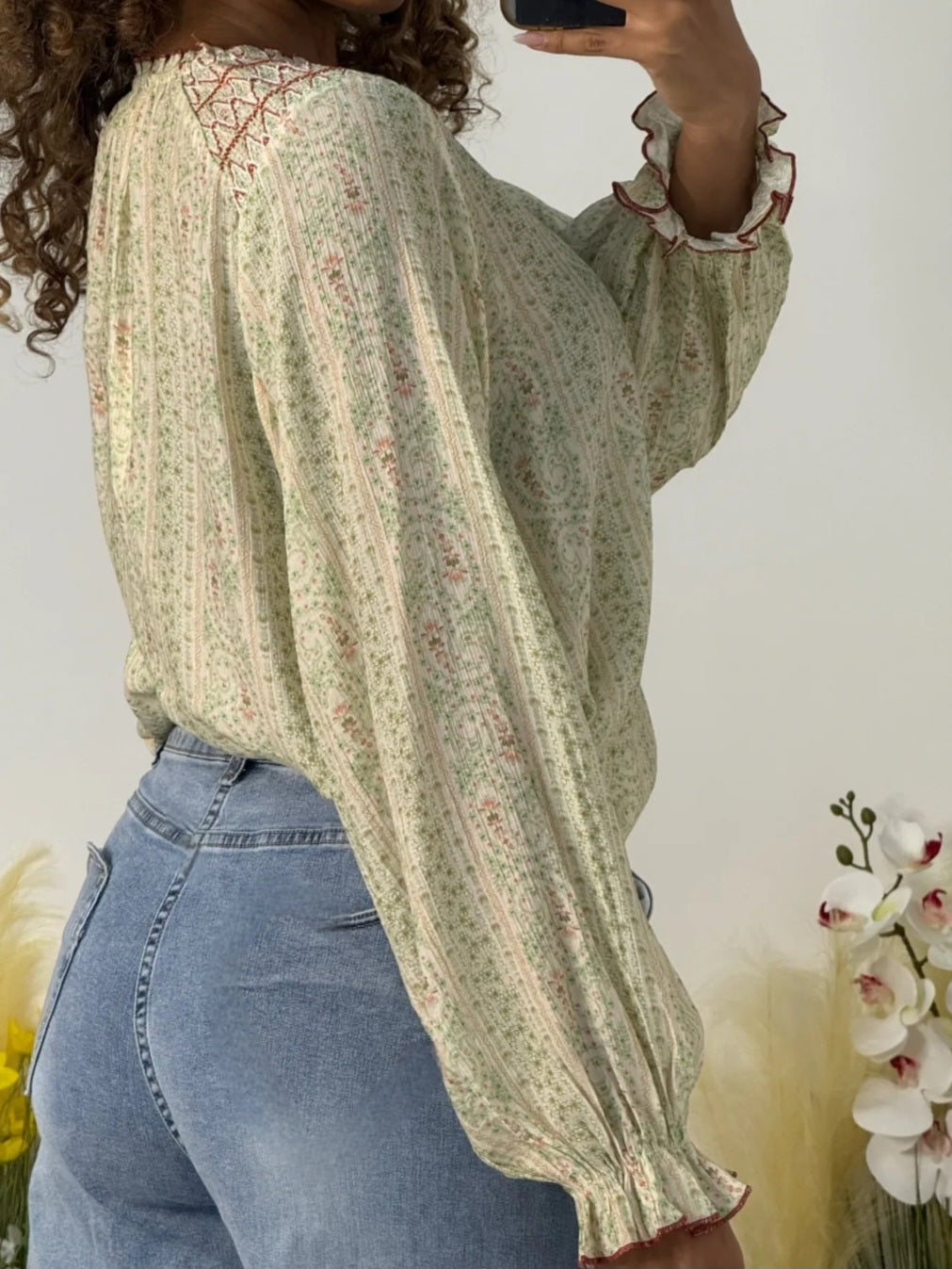 Chemise ORVEN Verte