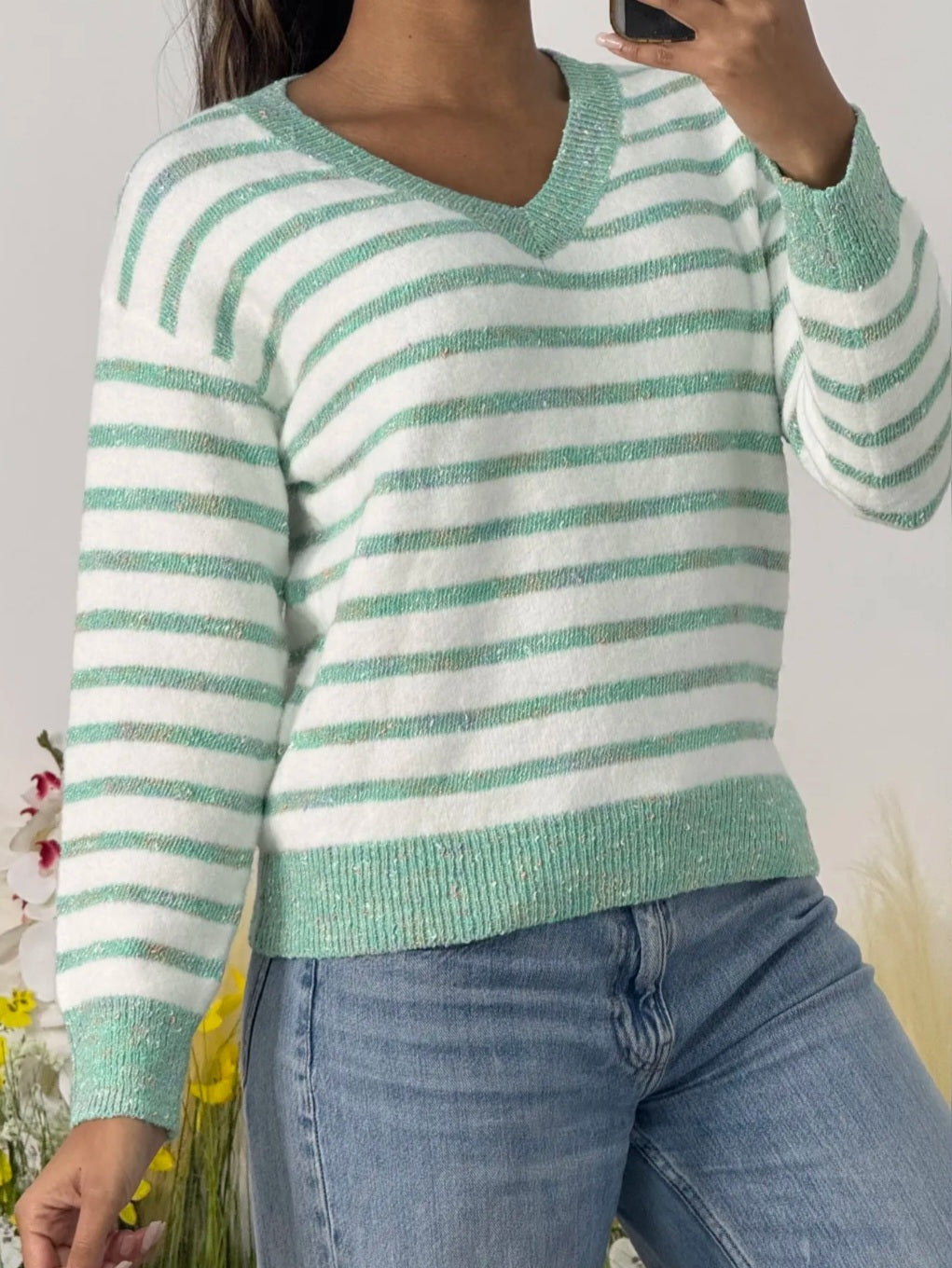 Pull SOLYA Vert