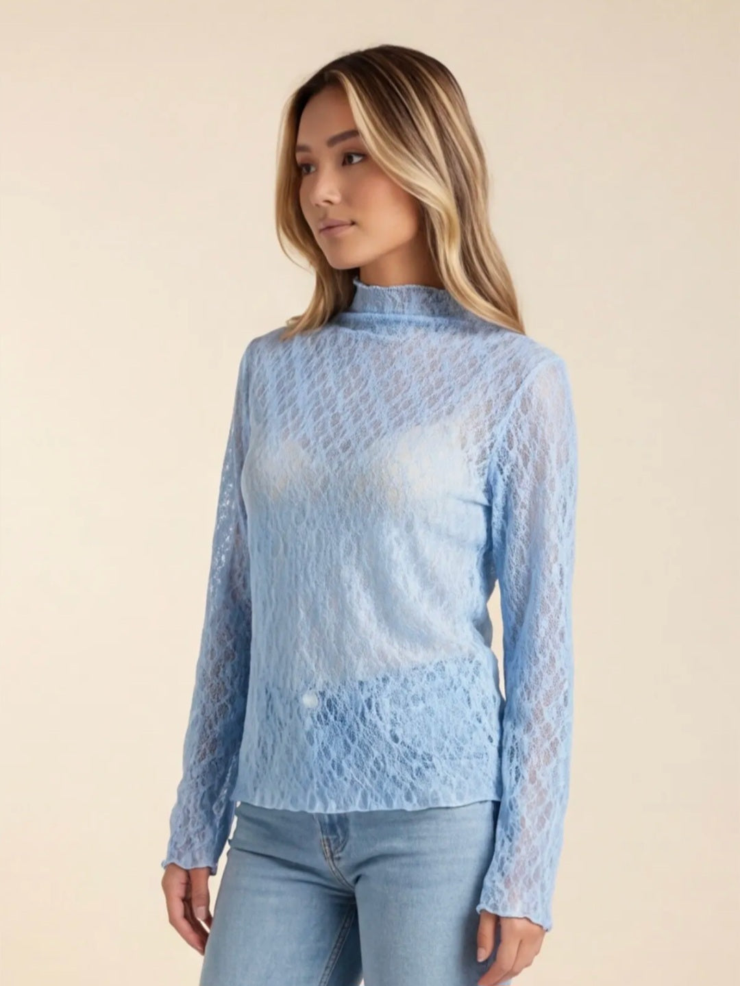 Top CHLOE Rose ou Bleu