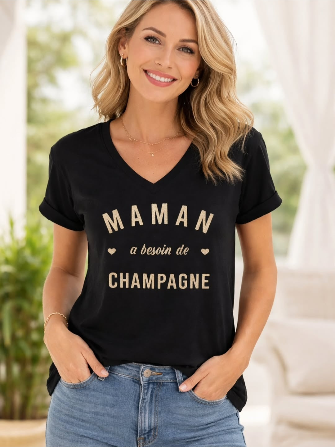 Tee-shirt CHAMPAGNE